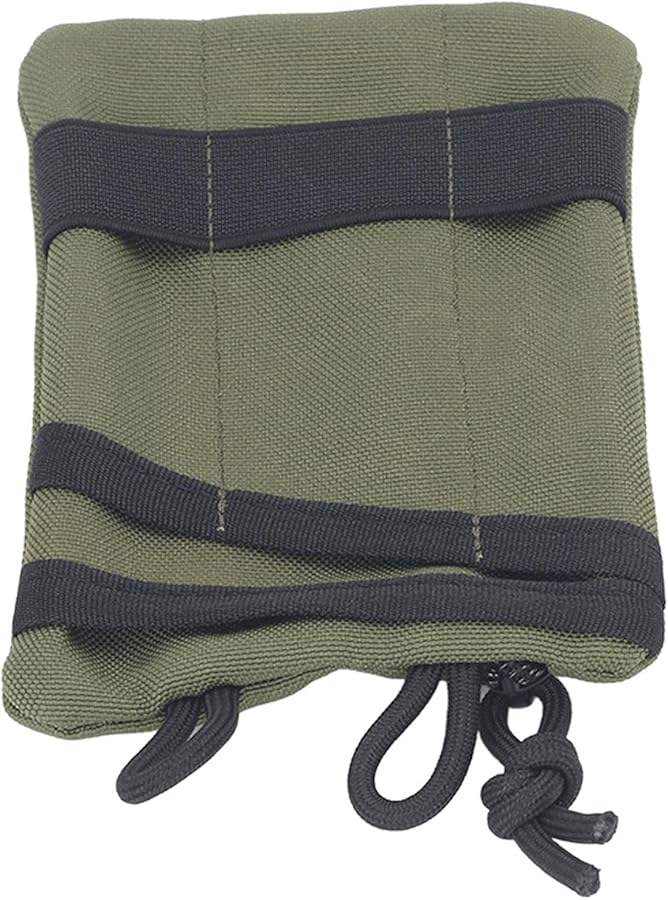 حقيبة تخزين خضراء للخصر حامل بطاقات قماش أكسفورد خفيف الوزن محمول متين للاستخدام في الهواء الطلق - Image 5